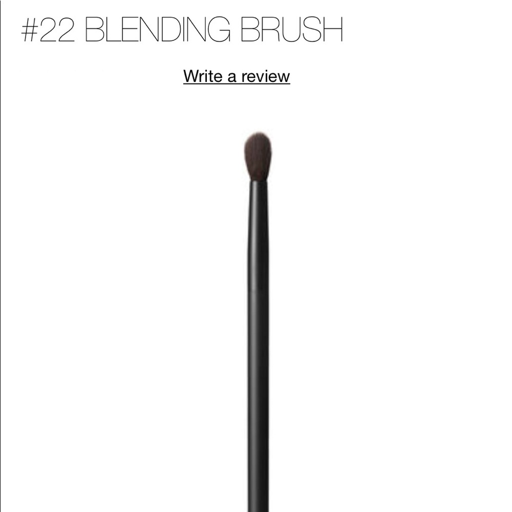 NARS blending brush #22.